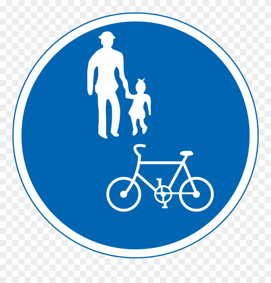 Open - Bicycle Road Sign Japan Clipart