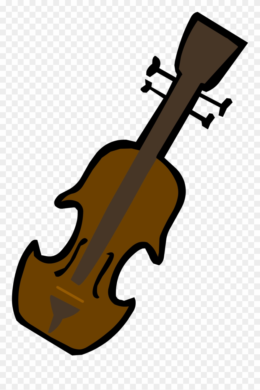 Violin Icon - Violin Club Penguin Clipart