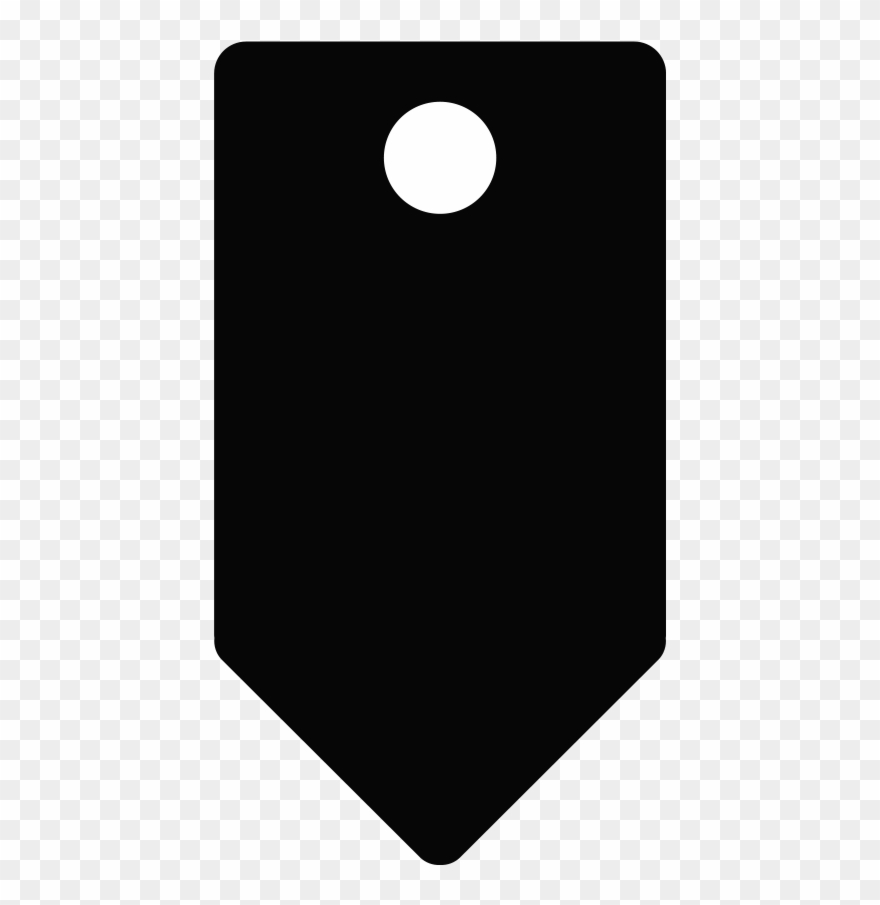 Tag Navy Blue Vector Icon - Shopping Clipart