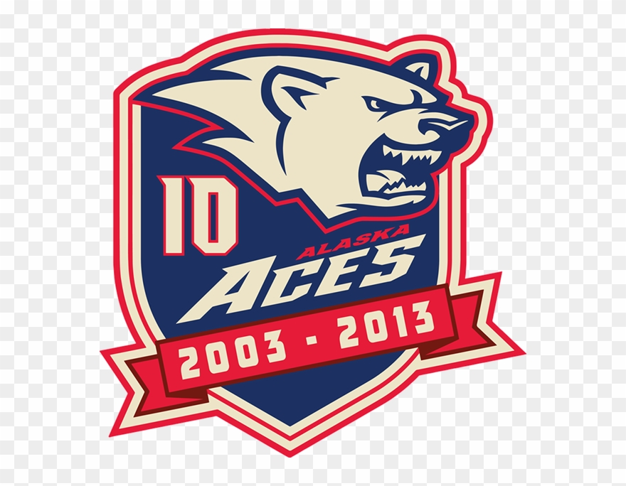 Alaska Aces Hockey Logo Clipart