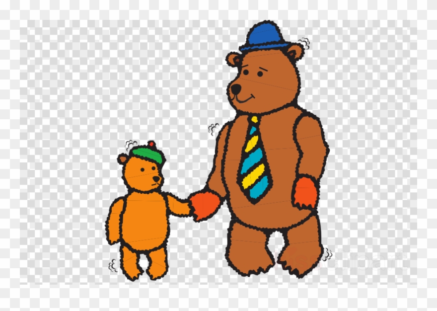 Father Bear Clipart Goldilocks And The Three Bears - 3drose Best Dad Bears - Fathers Day - Cute Art, Iron - Png Download