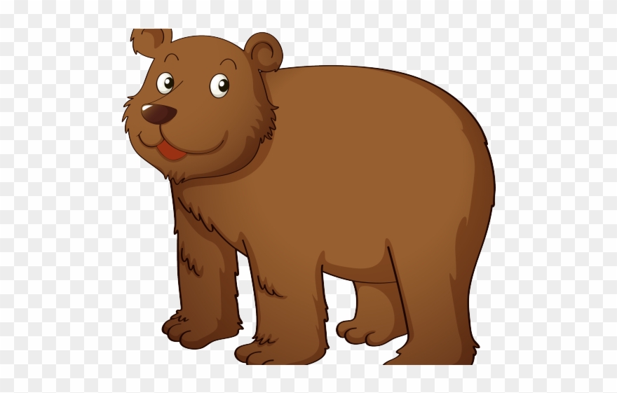 Brown Bear Clipart Big Bear - Oh My! Lions, Tigers, And Bears - Png Download