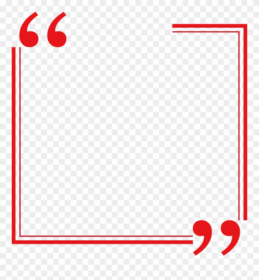 Red Transprent Free Download - Png Red Frame Clipart