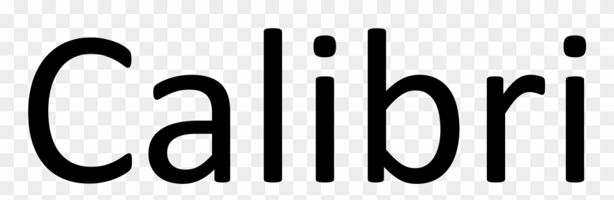 Open - Calibri Font Clipart