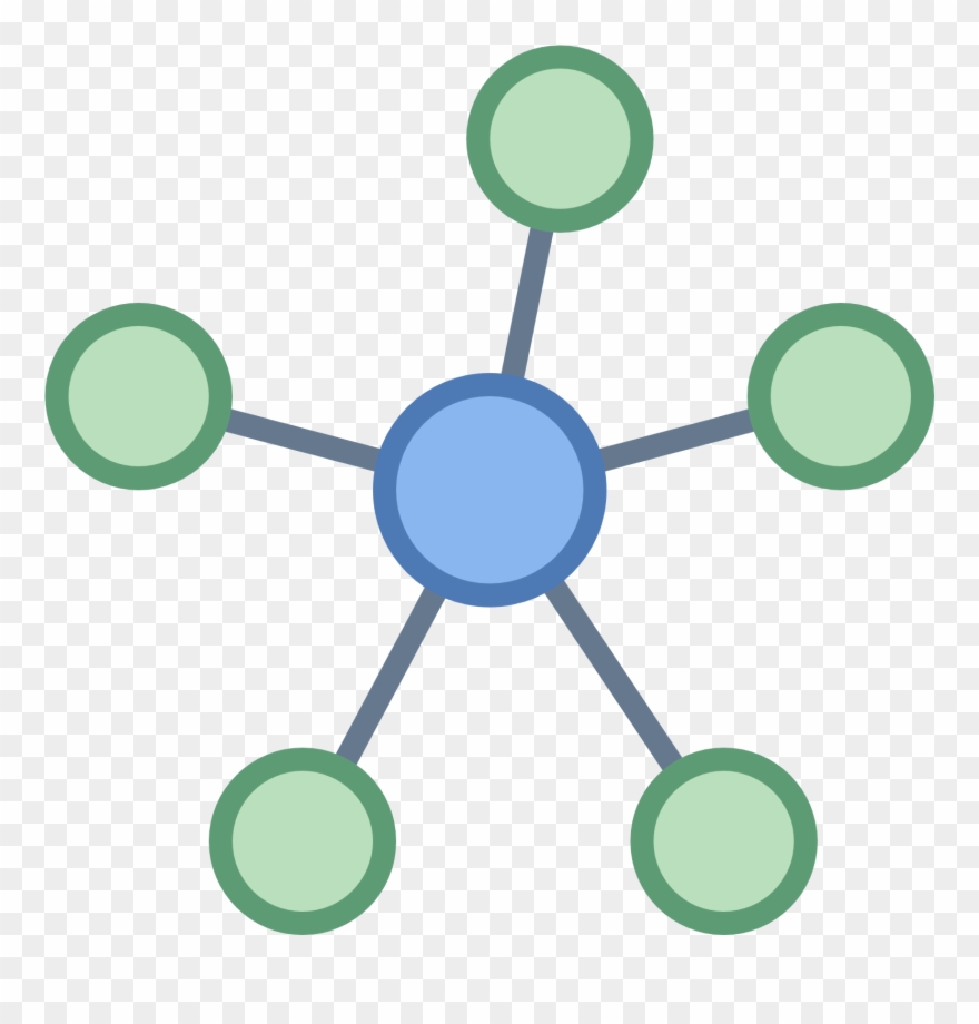 This Is A Logo Of What Many Would Describe As A "brainstorm - Topology Clipart - Png Download