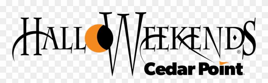Haunted House Clipart Winner - Cedar Point Halloweekends Logo - Png Download