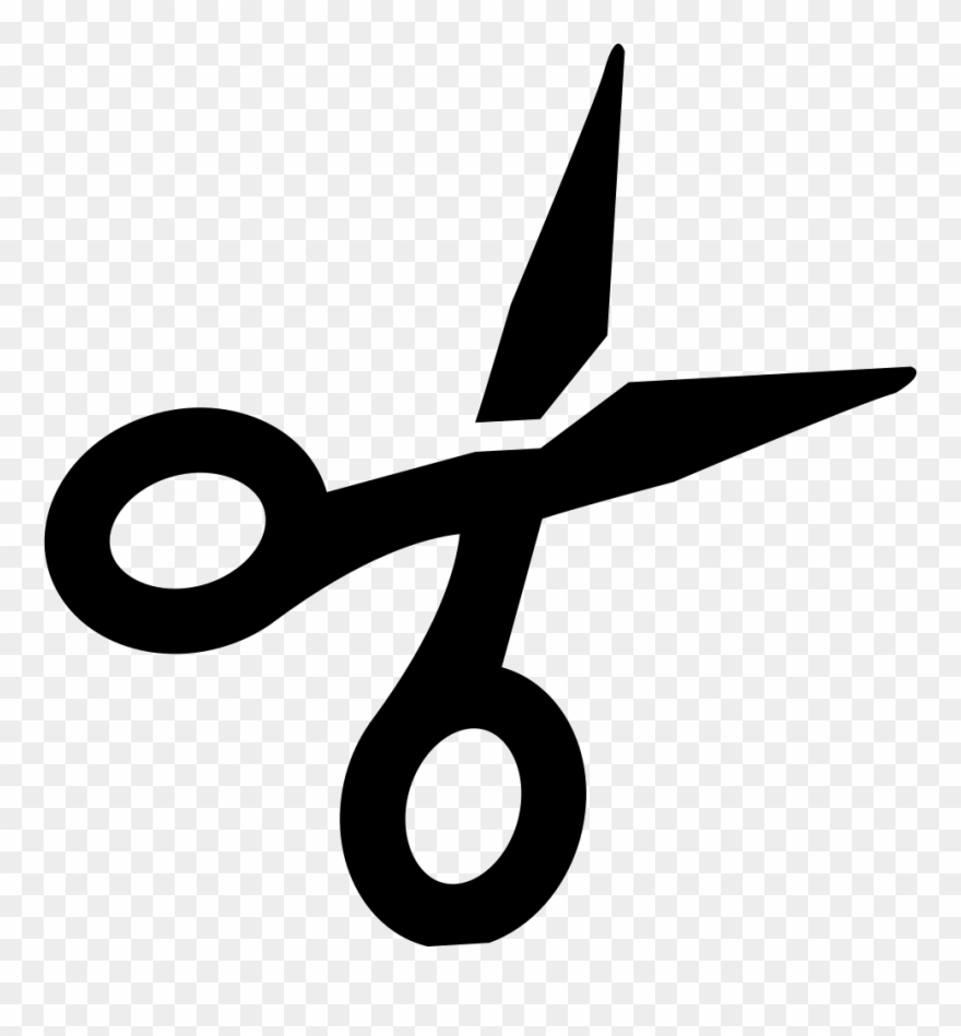 Open Scissors Comments - Trim Scissors Icon Clipart