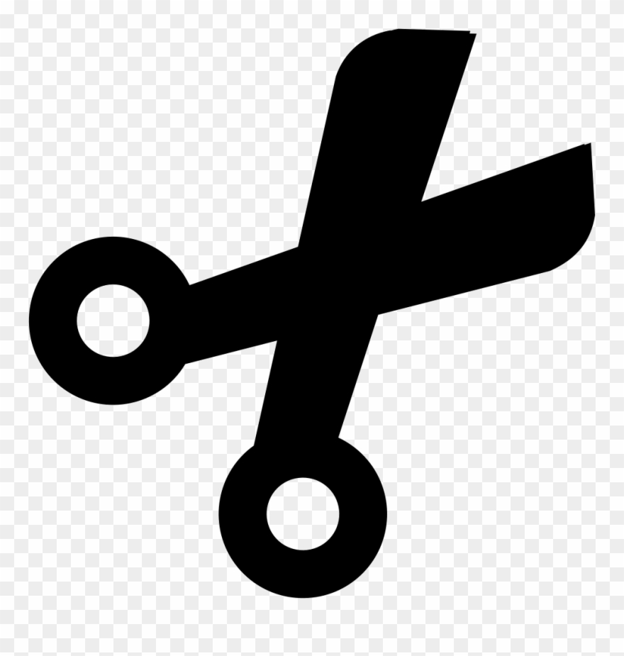 Png File - Contorno De Una Tijera Clipart