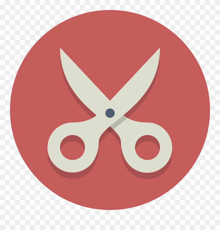 Circle Icons Scissors - Circle Cutter App Clipart