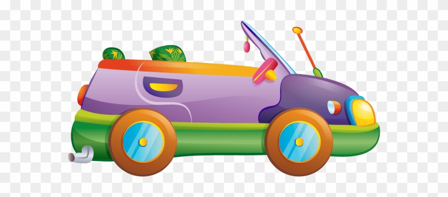 Purple Car - Car Clipart