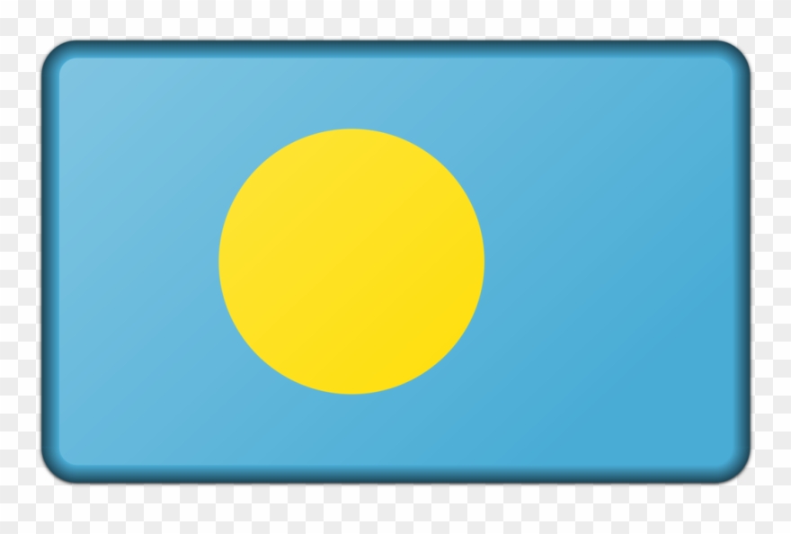 All Photo Png Clipart - Flag Of Palau Transparent Png