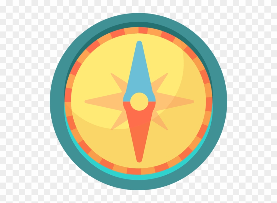 Boss - Knife Hit Compass Clipart