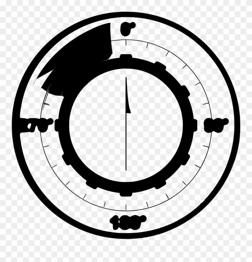 Info - Modern Compass Clipart