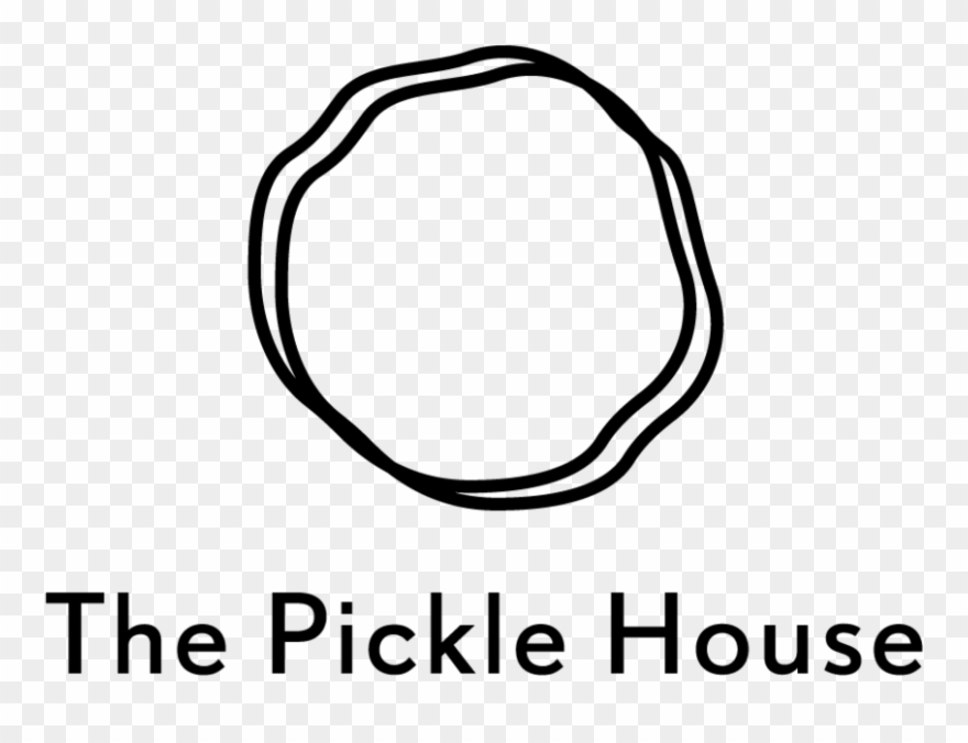 Jpg Free Stock Pickle Clipart Black And White - Pickle House - Png Download