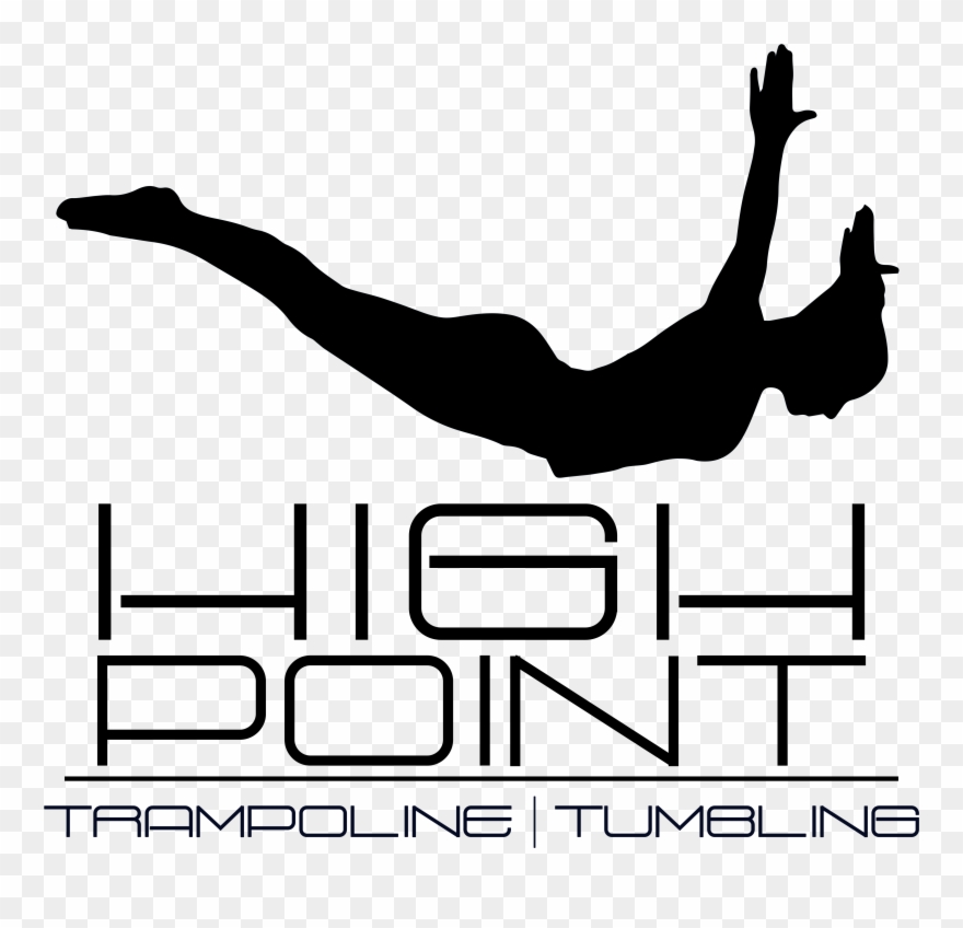 Highpoint Gymnastics - Silhouette Clipart