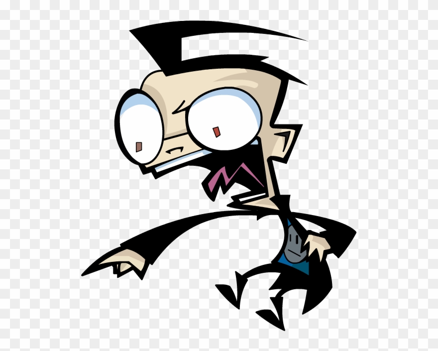 Invader Zim Characters Dib Clipart