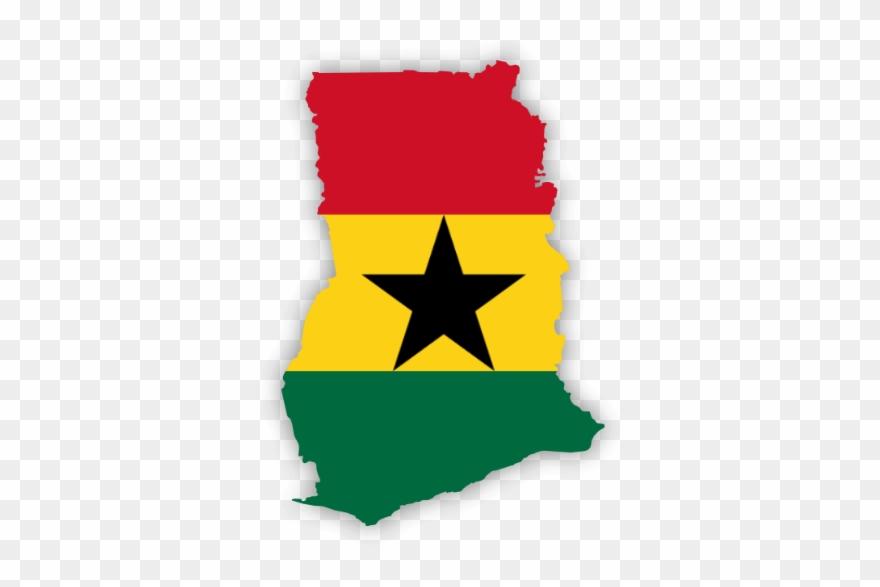 Ekor Odel Ltd - Ghana Flag Transparent Background Clipart