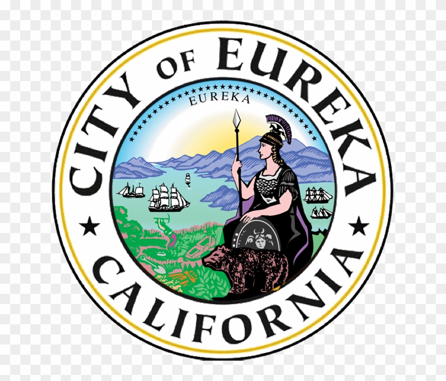 Seal Of Eureka, California - California State Seal Svg Clipart