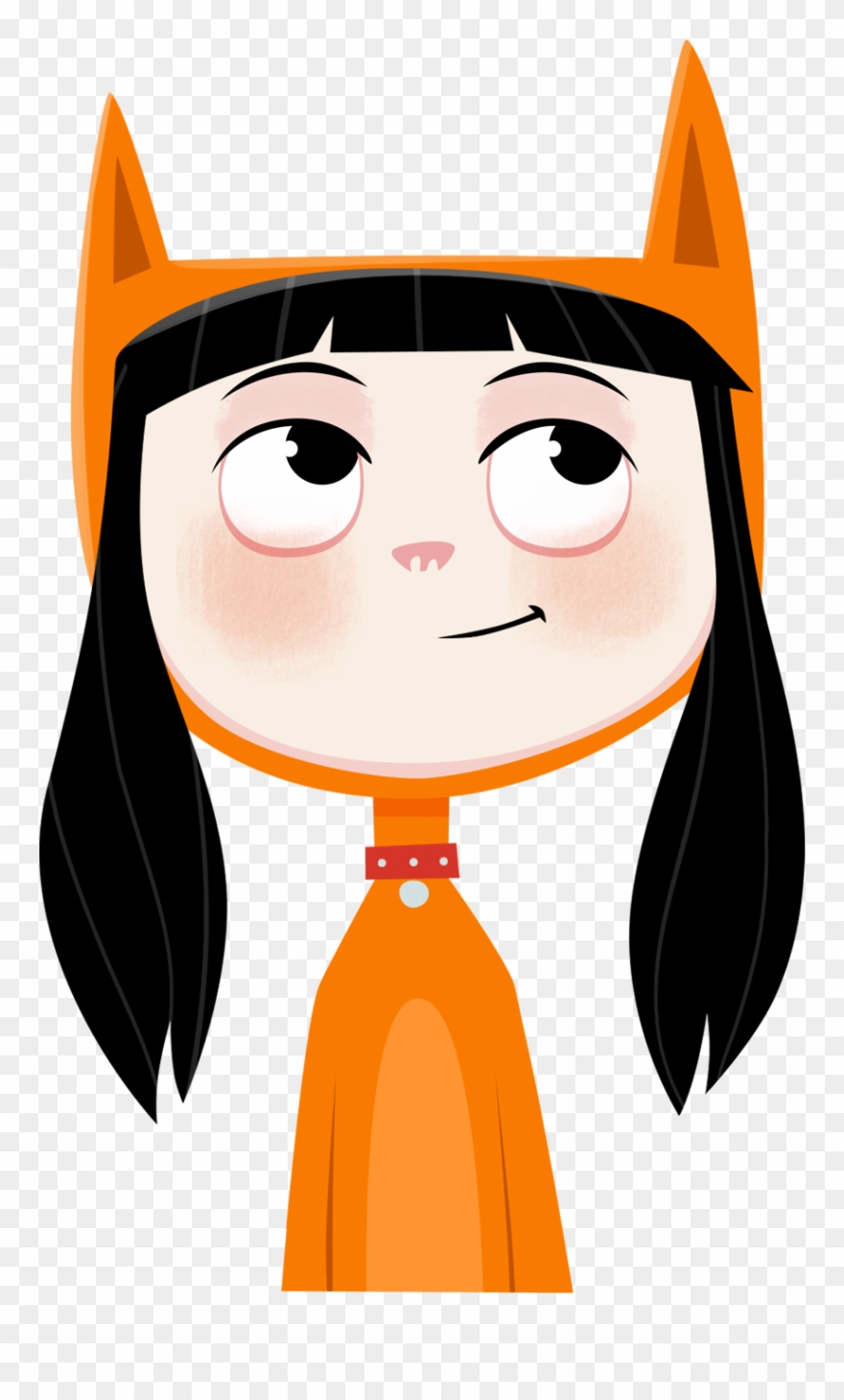 Kitty Is Not Cat Cartoon Clipart