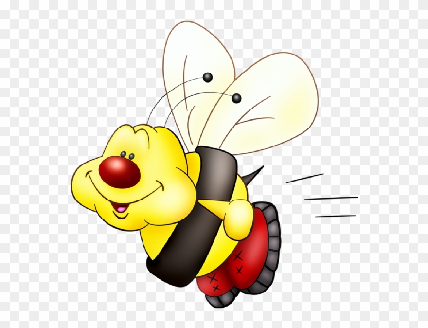 Free Download Clip Art Clipart Bee Butterfly Clip Art - Honey Bees Clipart With Transparent Background - Png Download