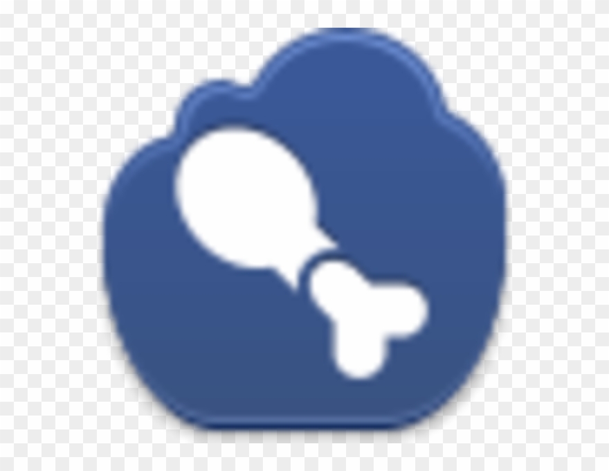 Chicken Leg Icon Free Images At Clker - Facebook Clipart