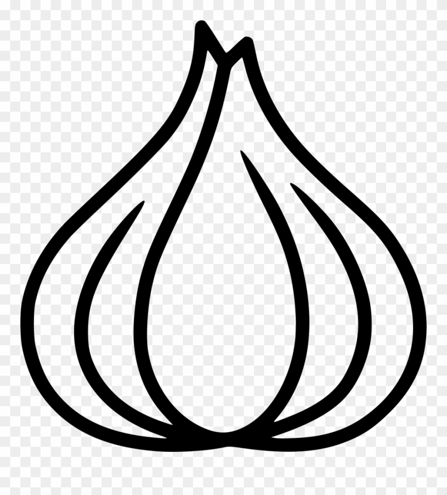 Garlic Svg Png Icon Free Download - Black Garlic Clipart Png Transparent Png