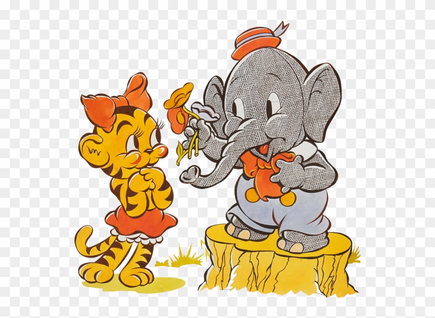 Elmer Elephant Tillie Tiger Clipart Tillie Tiger Elmer - Elmer Tillie - Png Download