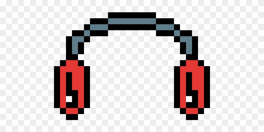 New Stamp- Headphones - Smiley Pixel Clipart
