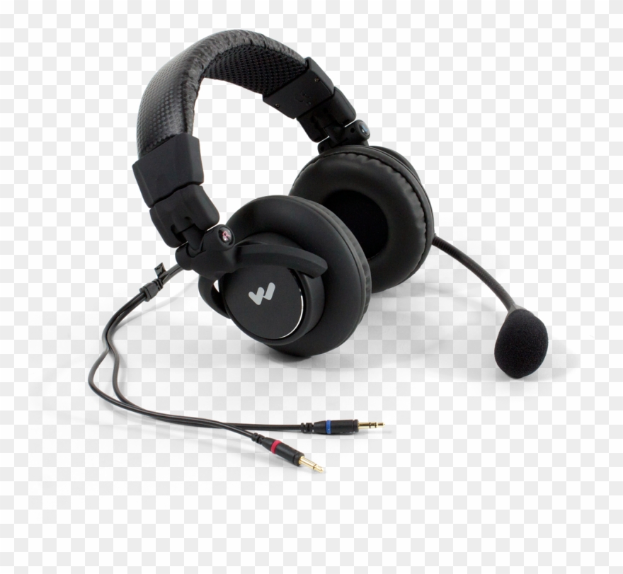 Headphone Transparent Mic - Williams Sound Mic-058 Williams Sound Mic 058 Dual Clipart