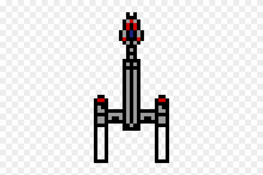 Y-wing Fighter By Superjedigaming - Star Wars Pixel Art Clipart