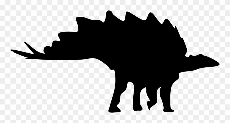 Cliparts - Co - Stegosaurus - Png Download