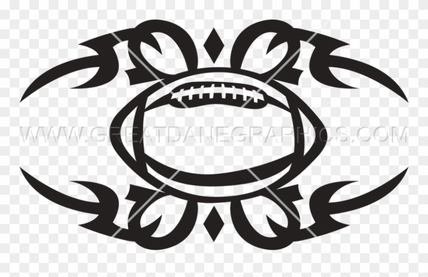 Tribal Football Clipart