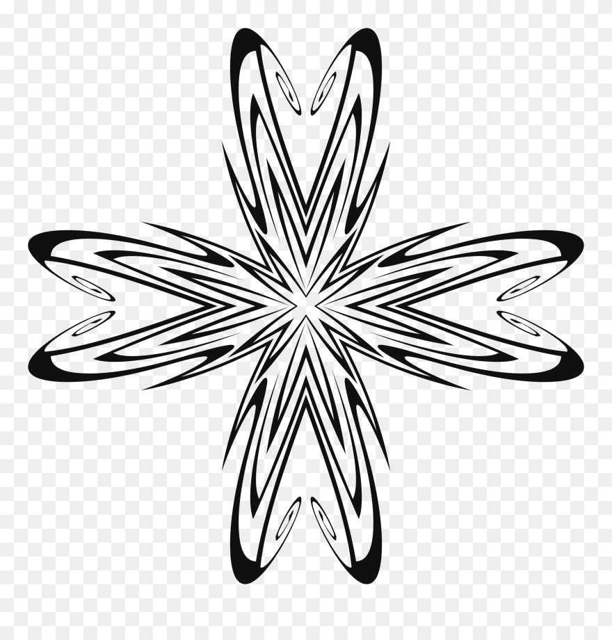 Petal Drawing Computer Icons Visual Arts Line Art - Clip Art - Png Download