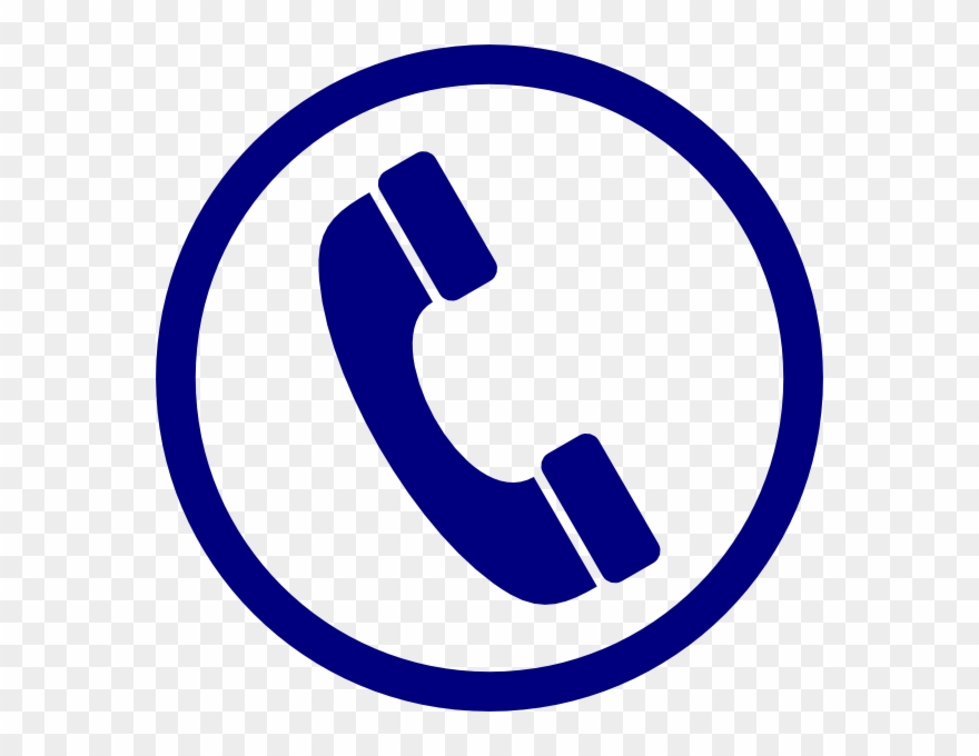 Blue Telephone Clipart 2 By Darlene - Blue Mobile Phone Icon - Png Download