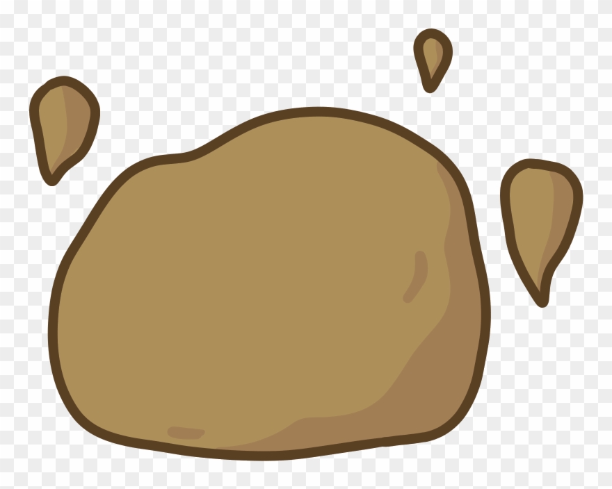 Dirt Png Graphic Black And White - Bfdi Durt Clipart