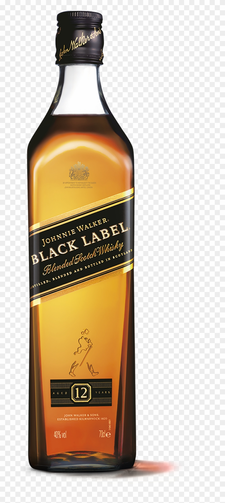 Johnnie Walker Is The World's Number One Scotch Whisky - John Walker & Sons Johnnie Walker Black Label Clipart