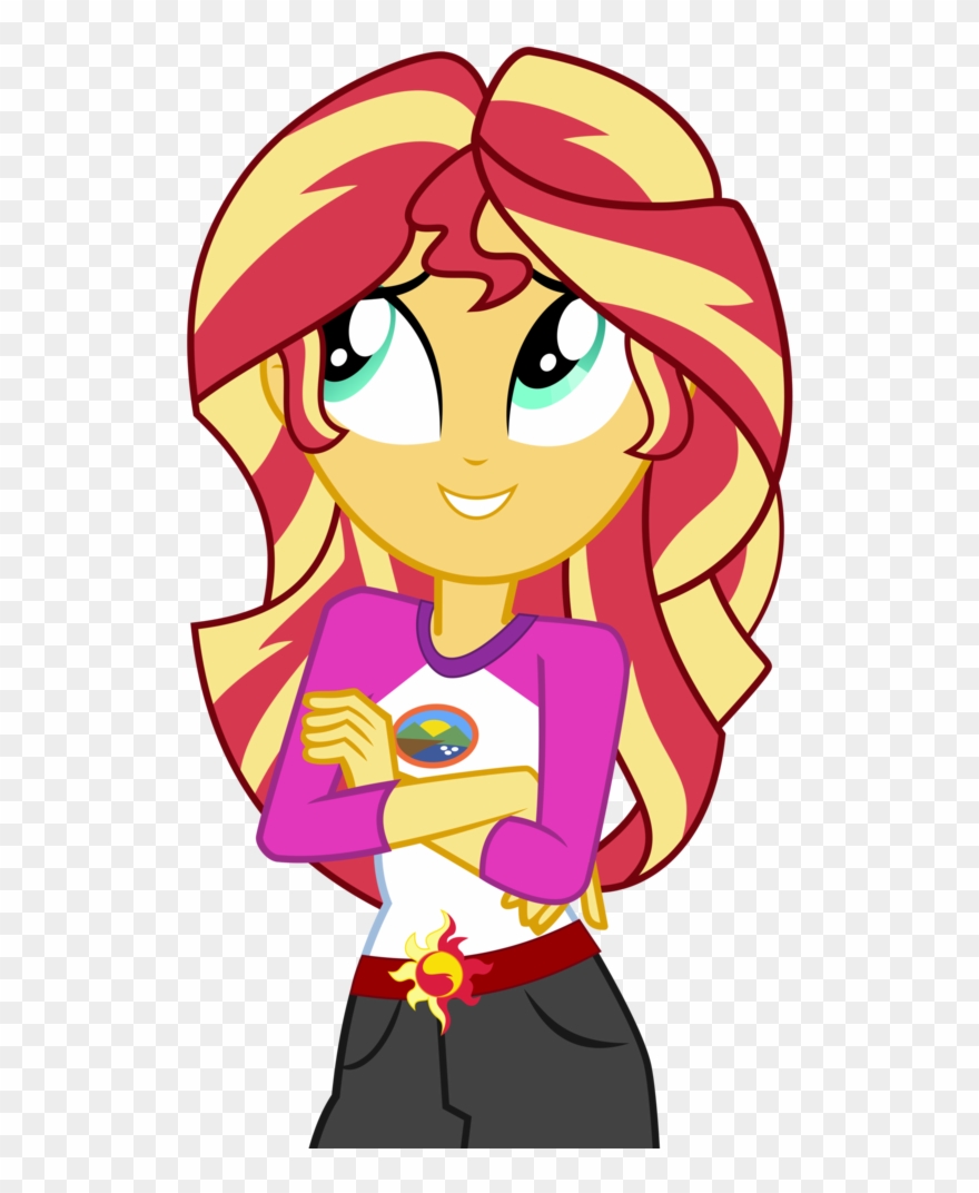 Collection Of Free Vector Arms Cartoon Girl - Equestria Girls Nufe Clipart