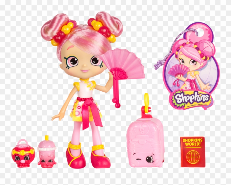 56421 56422 Spk Shoppies Fa17 W2 Bubbleisha O Fep - Shopkins World Vacation Dolls Clipart