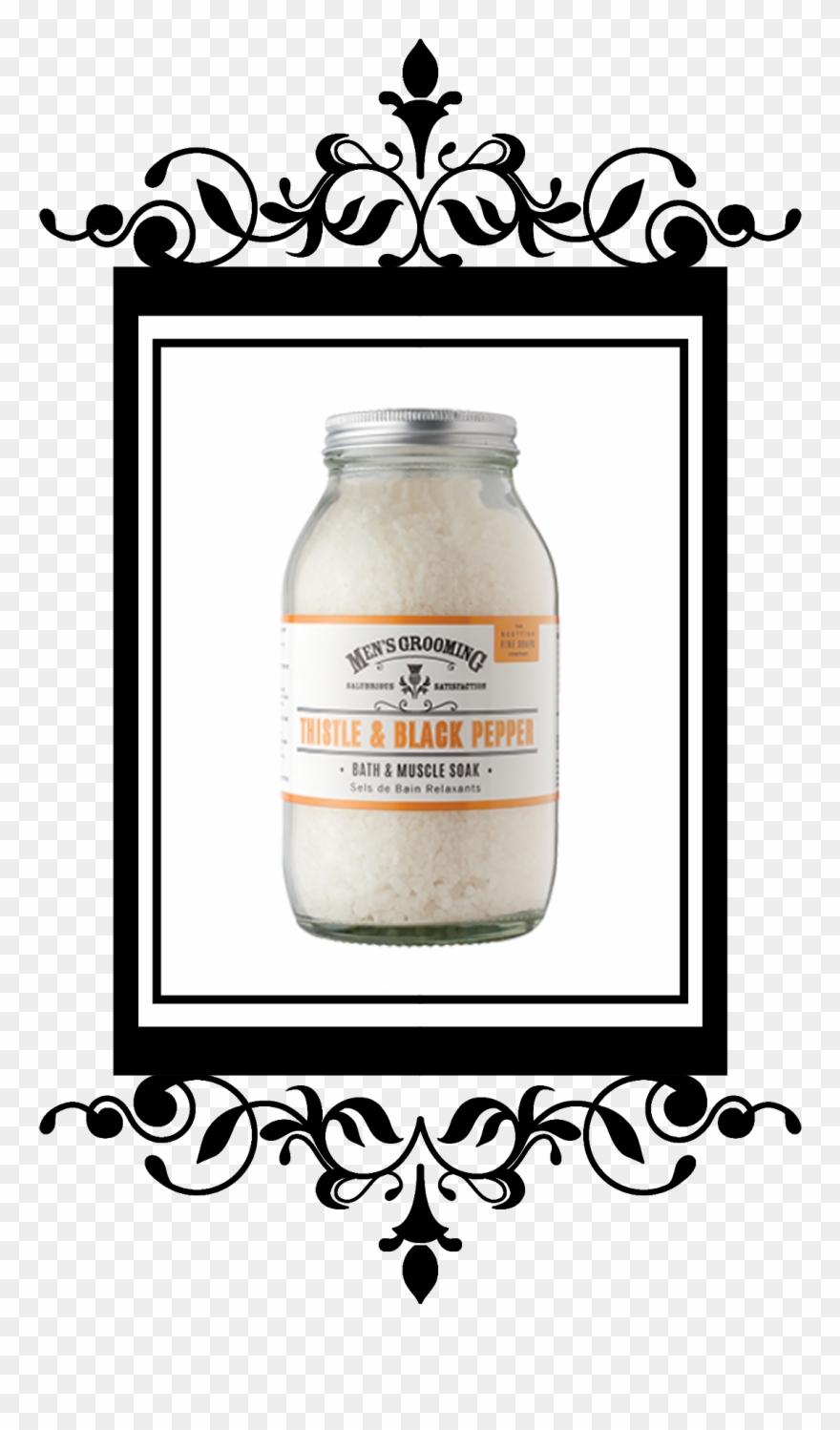 Para El - Scottish Fine Soaps Men's Grooming Muscle Soak 600g Clipart