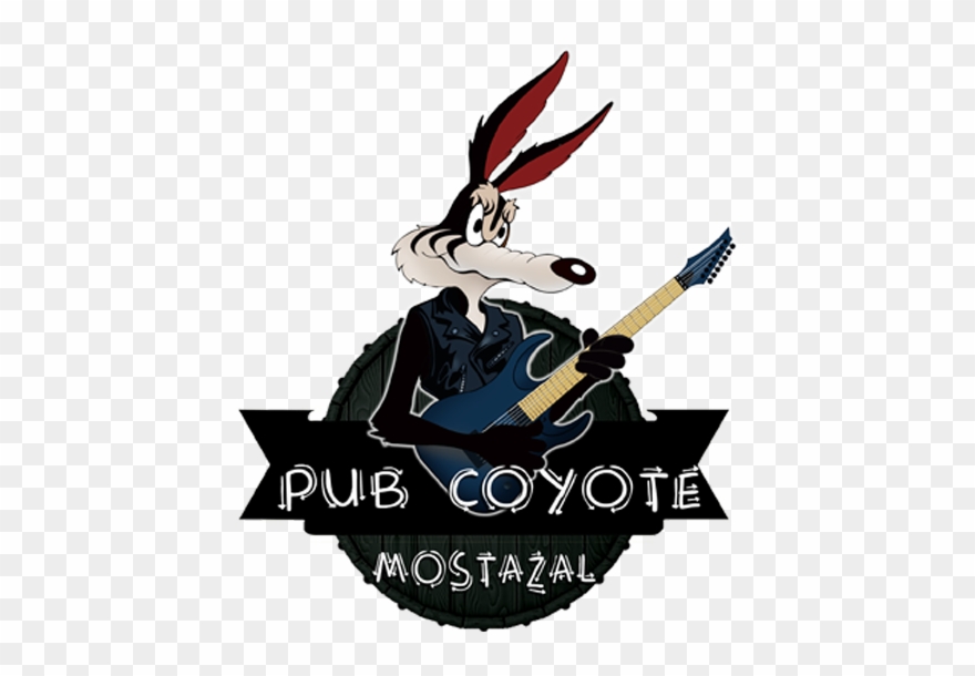 Pub Coyote Mostazal - Illustration Clipart