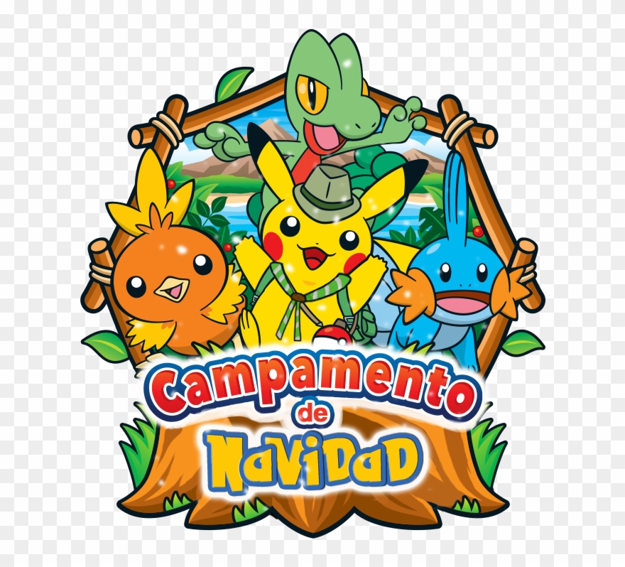Campamento De Navidad 16-17 - Pokemon Camp Clipart