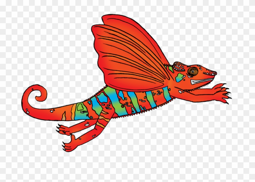 Clip Art Transparent Flying Red By Eugenezhitnikov - Png Download