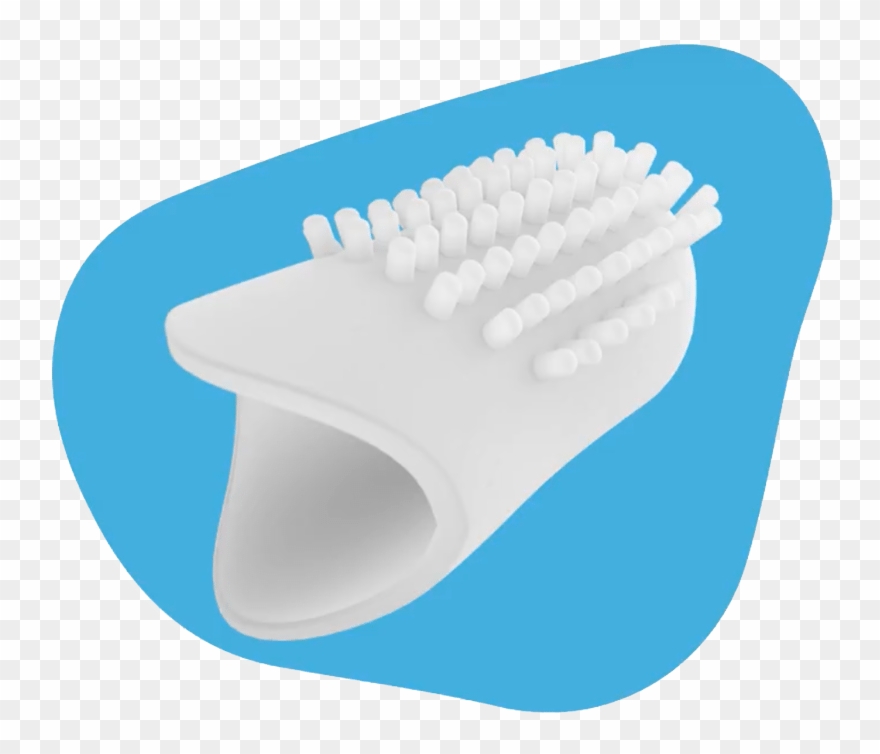 Melo Iko Finger Toothbrush - Toothbrush Finger Clipart