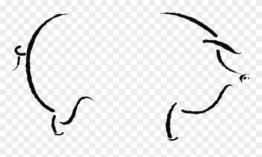 Pig Outine Transparent - Hog Roast No Background Clipart