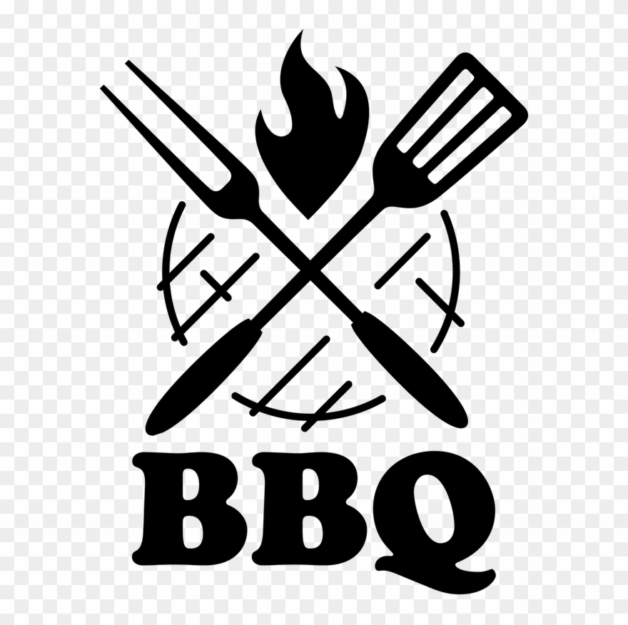 Barbecue Party Logo Clipart