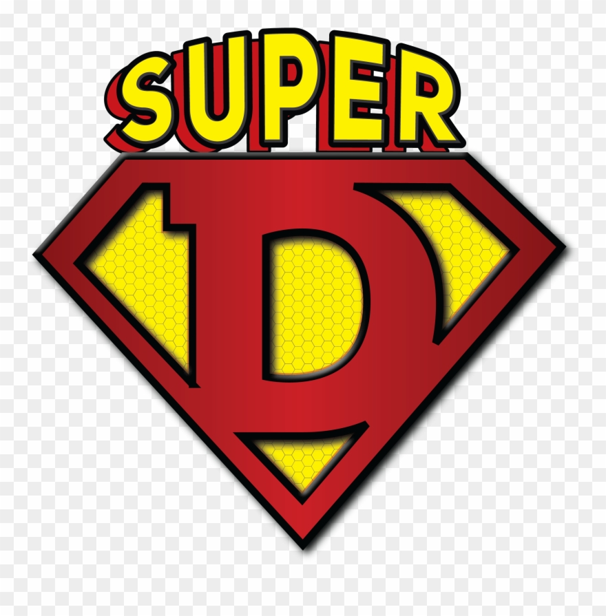 Super D Logo Hr - Super G Logo Clipart
