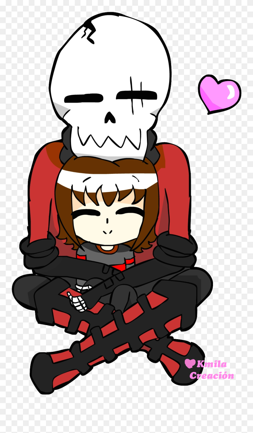 Turkey Hunter Clipart - Heavenfell Papyrus X Frisk - Png Download