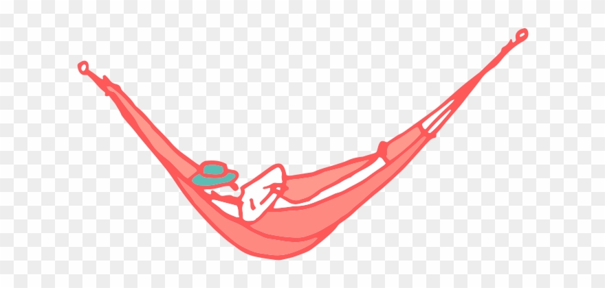 La Relaxation Physique Et Mentale - Hammock Clipart