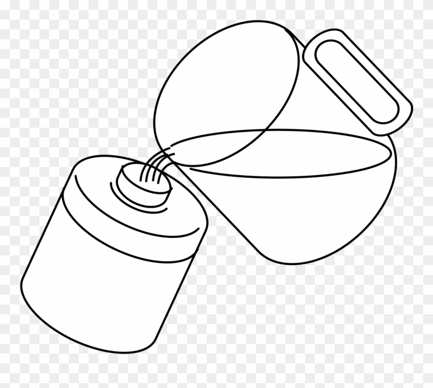 Poor Chemical Into Tank Clipart