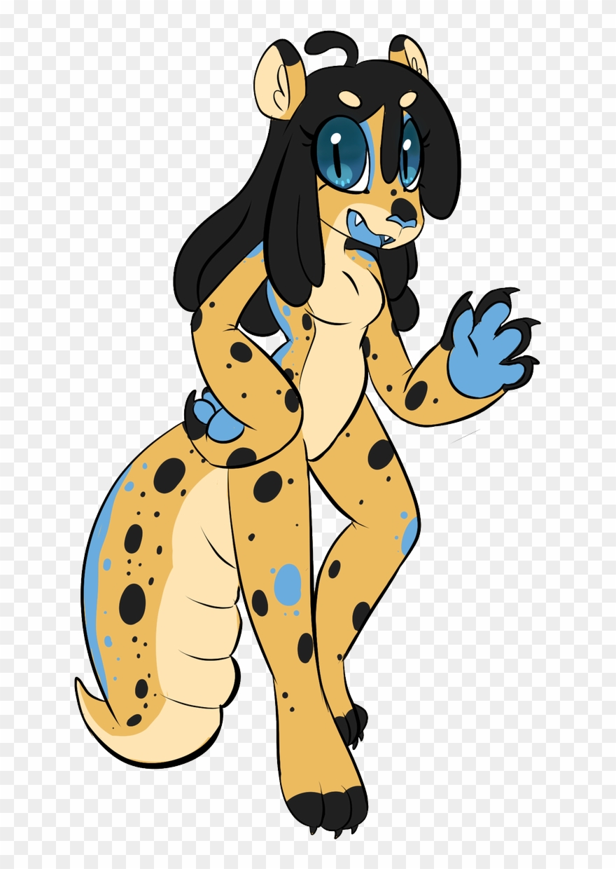 A Spunky-looking Leopard/gecko Mixed Breed Who Doesn't - Cartoon Clipart